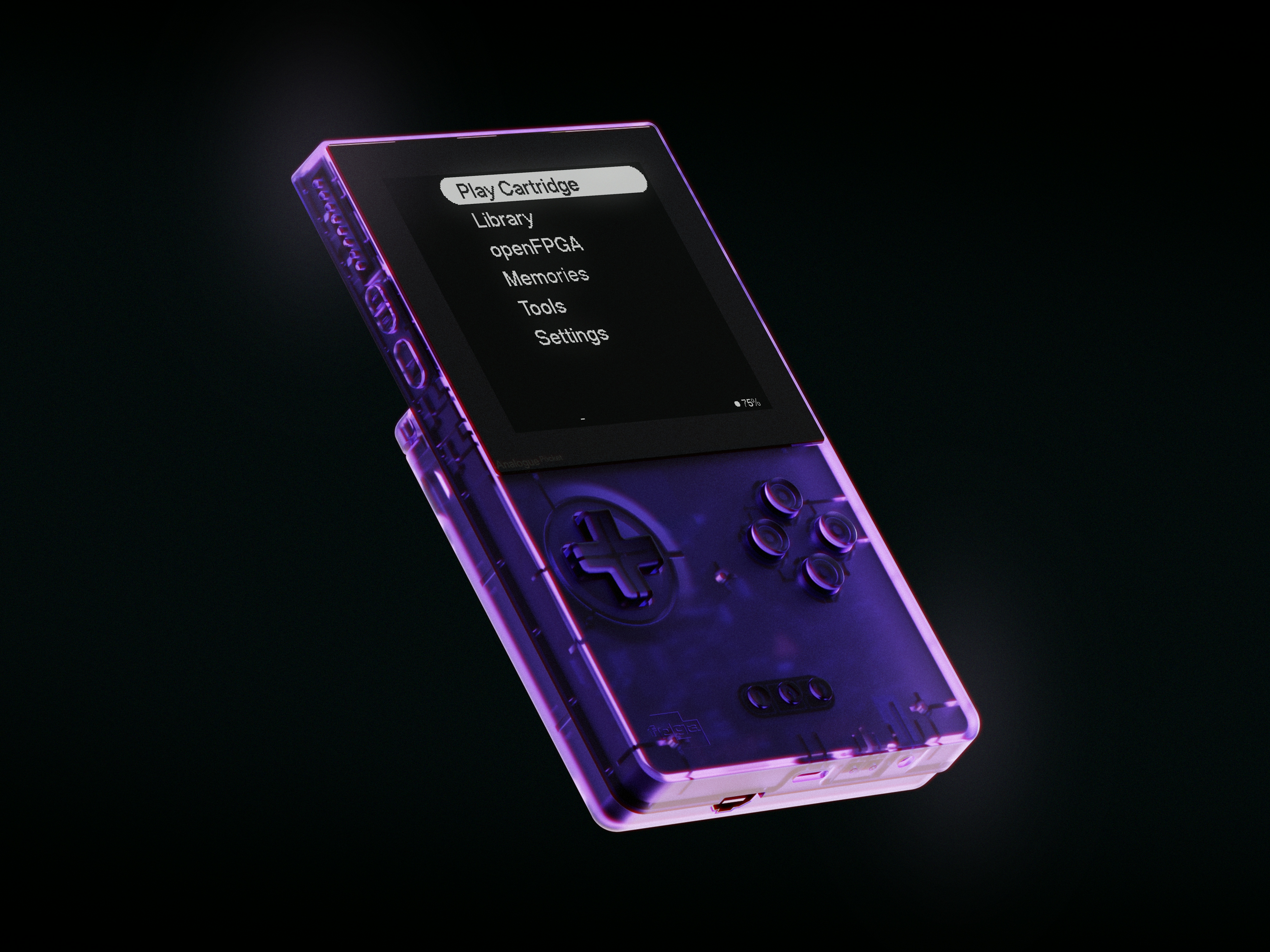 Pocket Transparent Purple